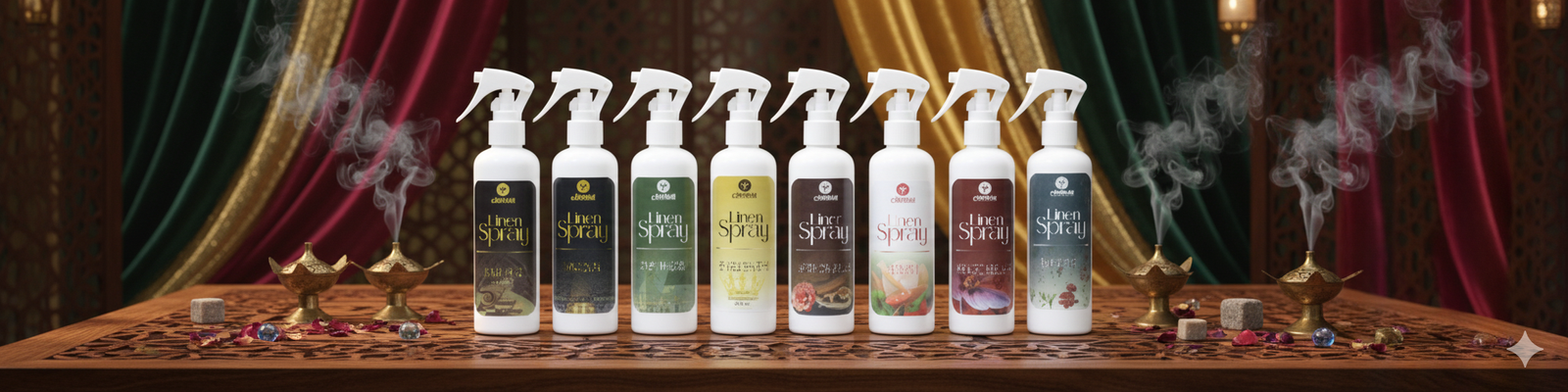 Linen Spray Banner